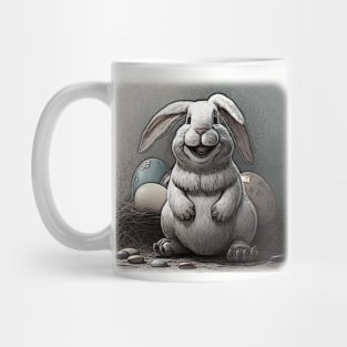 Easter Bunny Cartoon Mug